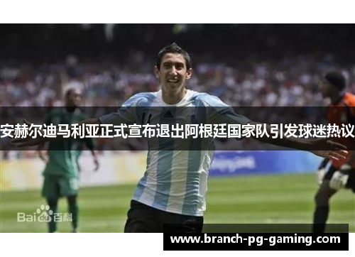 安赫尔迪马利亚正式宣布退出阿根廷国家队引发球迷热议